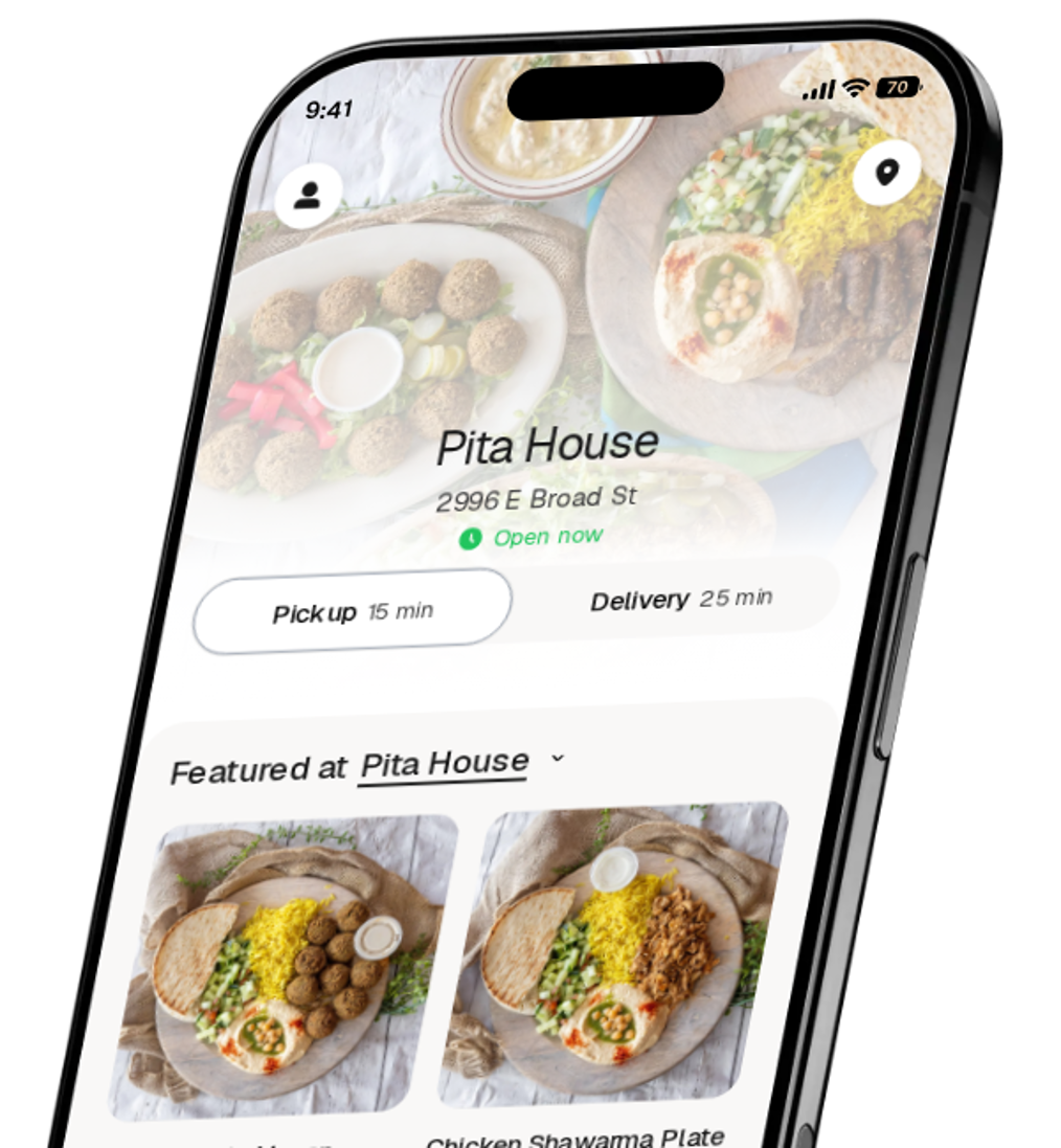 Pita House app preview